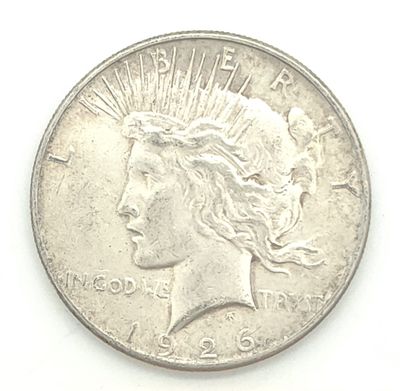 1926-S Peace Silver Dollar .