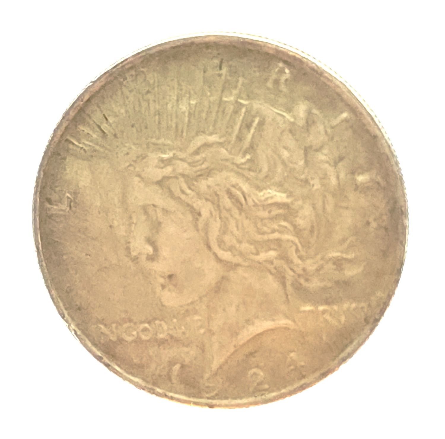 1924 Peace Silver Dollar ...
