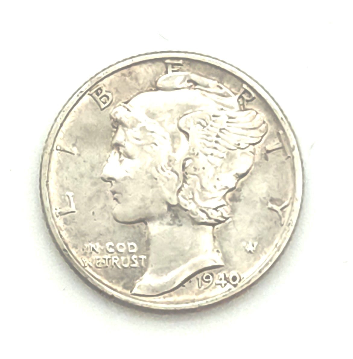 1940 Mercury Dime