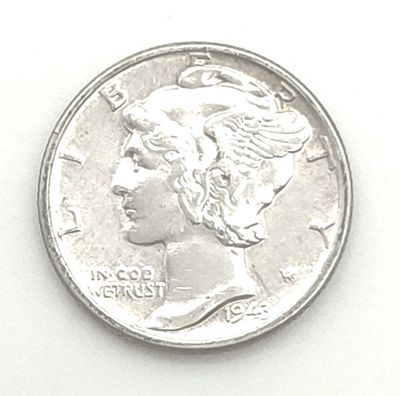 1943 Mercury Dime