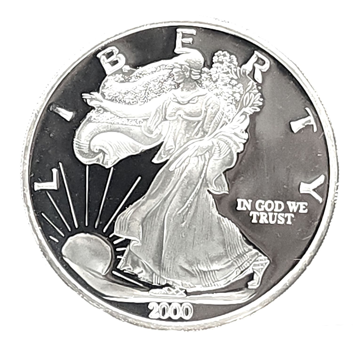 2000 1Pound Silver Eagle Proof