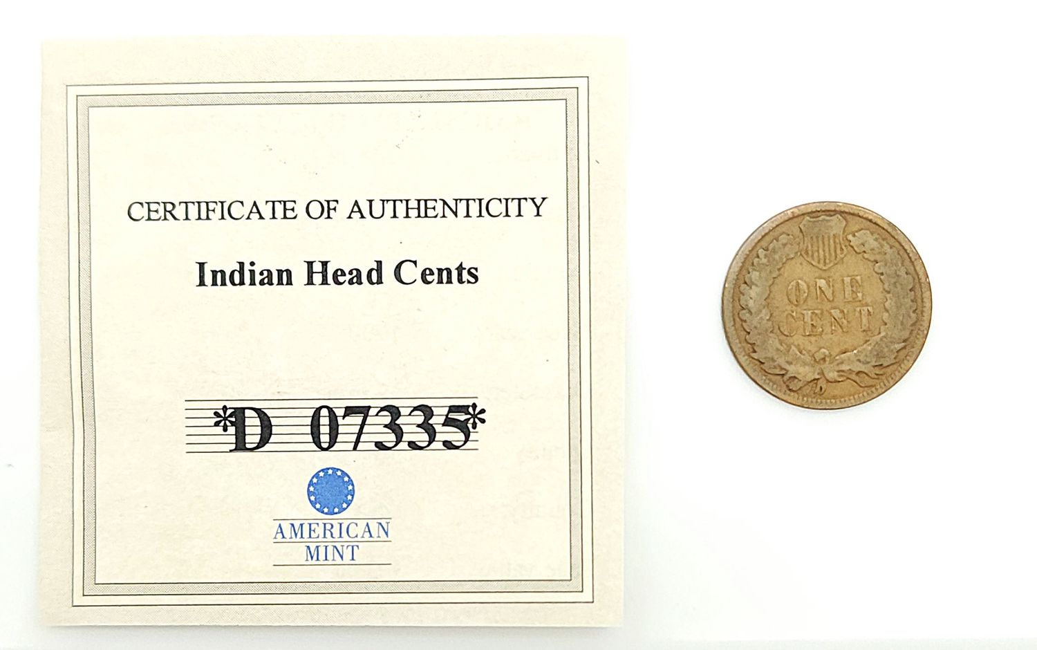 1907 Indian Head Cent..