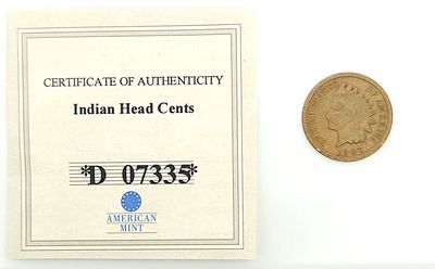 1907 Indian Head Cent..