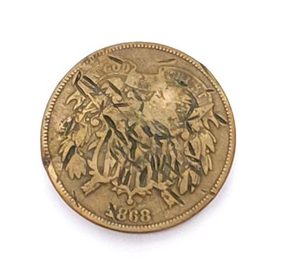 1868 Two Cent