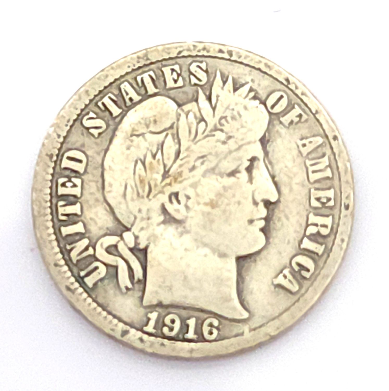 1916 Barber Dime