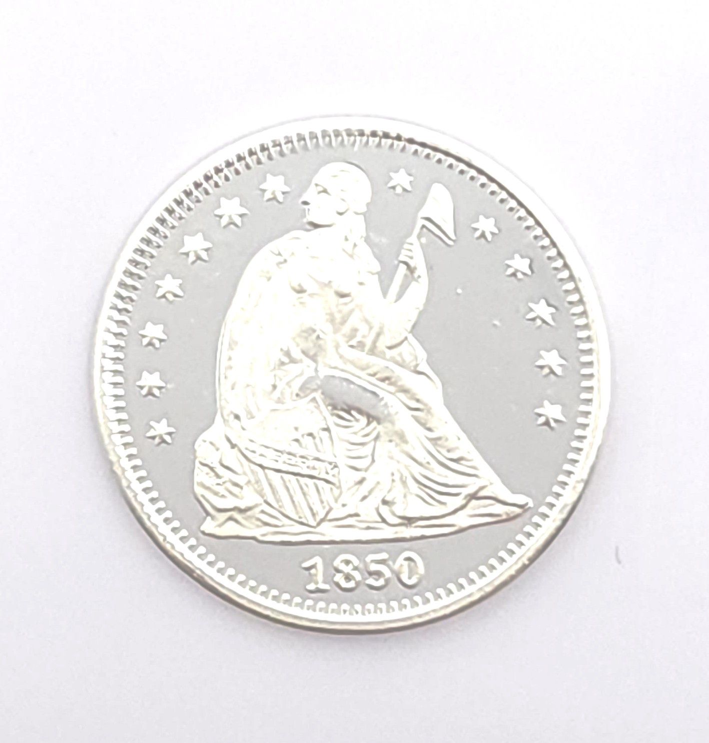 1g Silver Seated Liberty Bullion