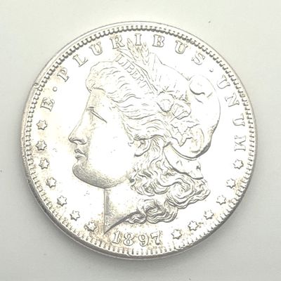1897-S Morgan Silver Dollar