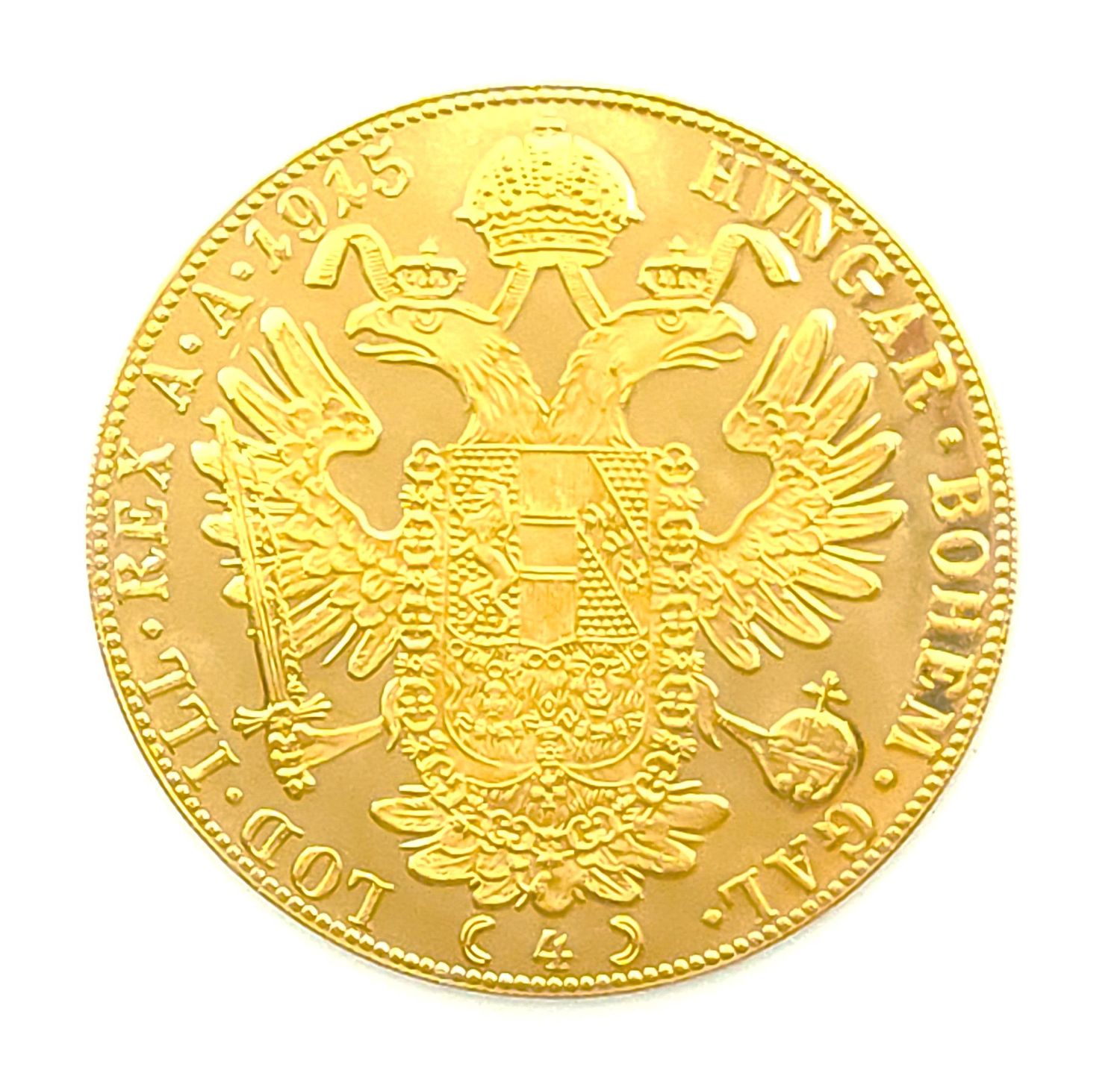 1915 Austrian 4 Ducat