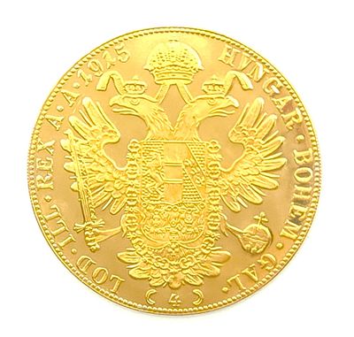 1915 Austrian 4 Ducat