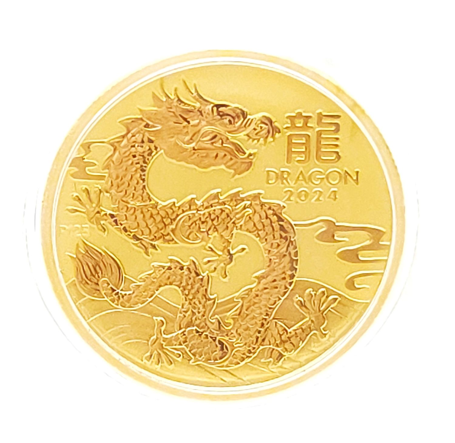 2024 1/2oz Australia Year of the Dragon $50 Gold Coin