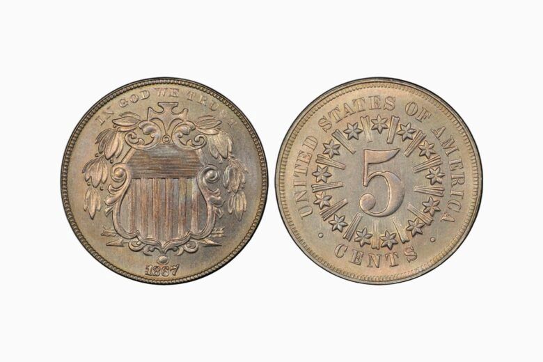 Shield Nickel- Random Coin