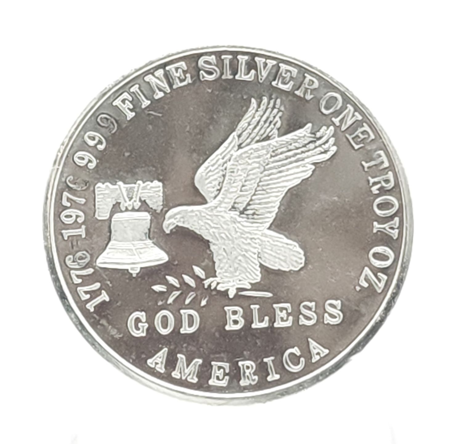 1oz God Bless America Silver Round- Random Bullion