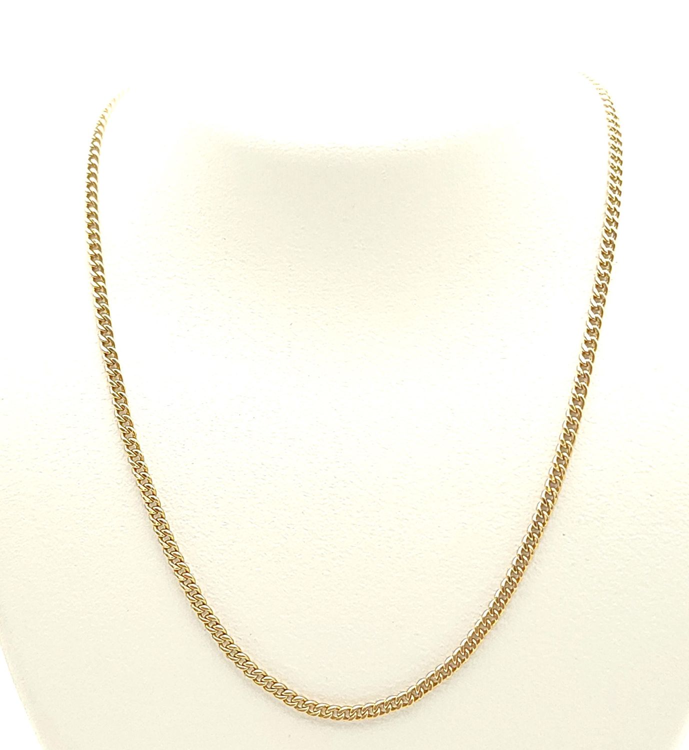 14k Curb Necklace