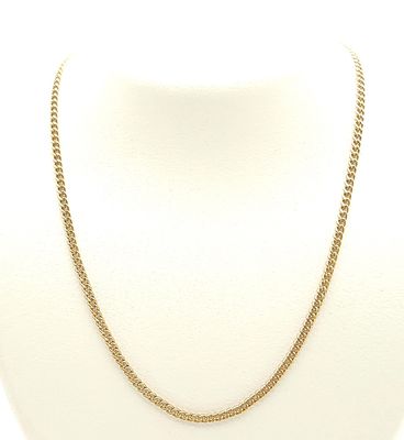 14k Curb Necklace