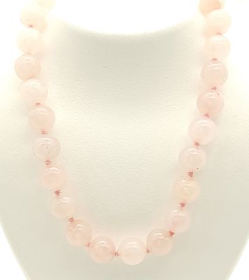 Pink Bead Necklace Size: 26&quot;