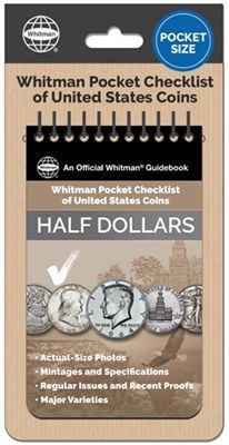 Whitman Pocket Checklist- Half Dollars