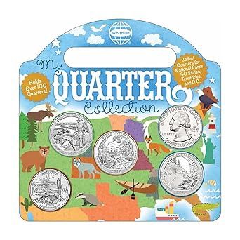 Whitman- Kids My Quarrter Collection Book