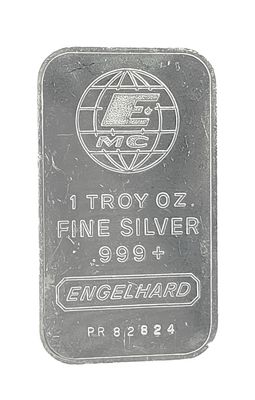 1oz Engelhard Silver Bar