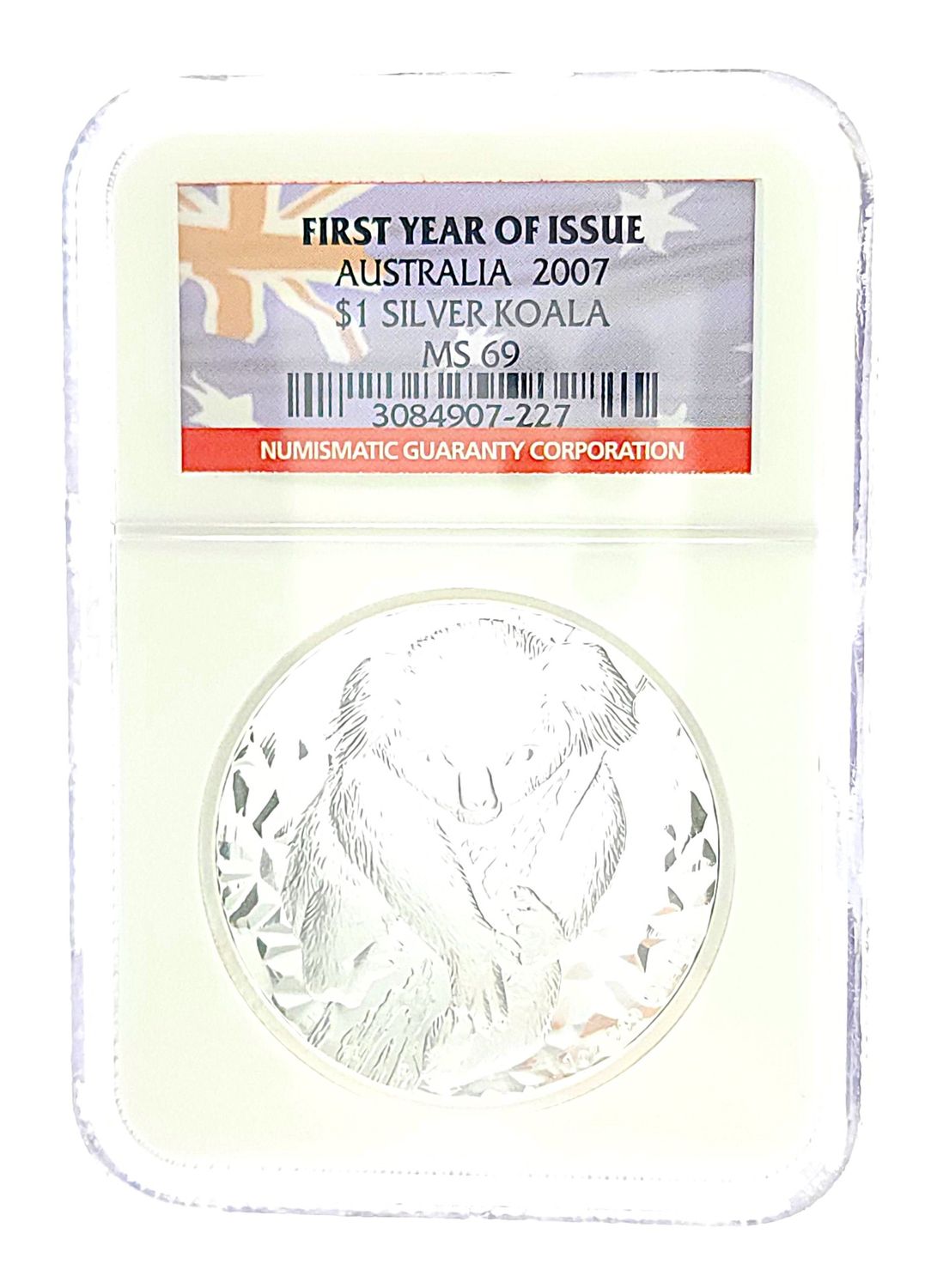 2007 Australia $1 Silver Koala NGC MS69