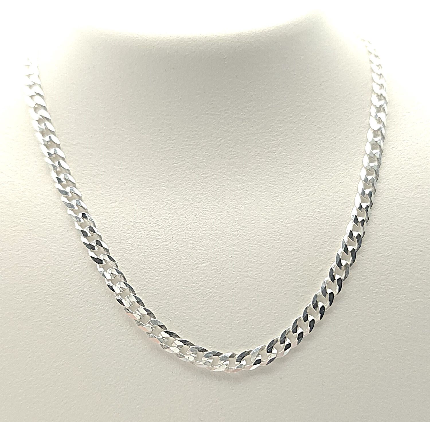 Sterling Silver Curb Chain Size: 24&quot; Long