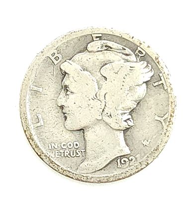 1921 Mercury Dime