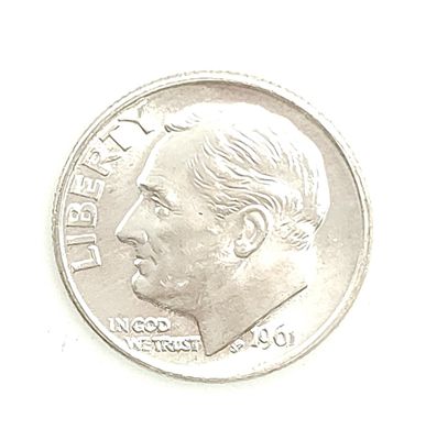 1961 Roosevelt Dime Uncirculated