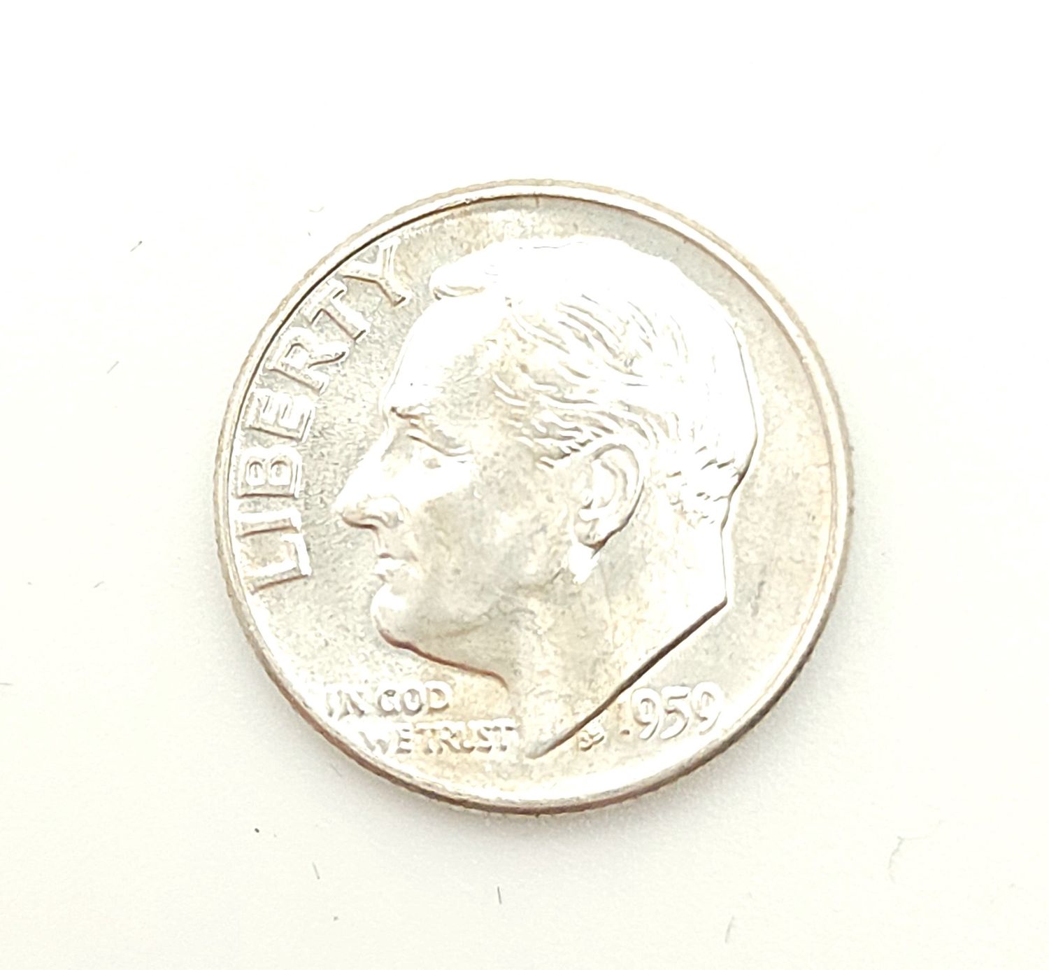 1959 Roosevelt Dime