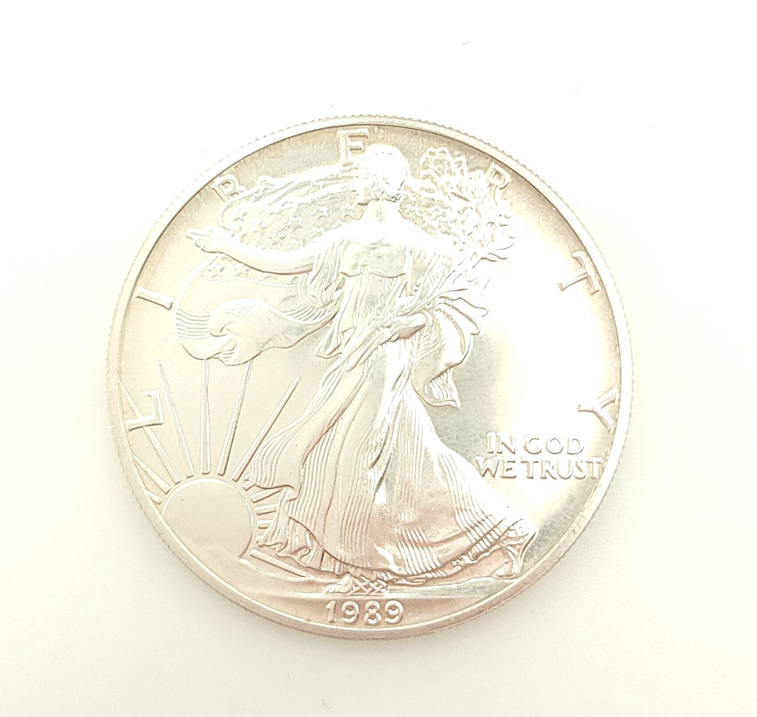 1989 American Silver Eagle...