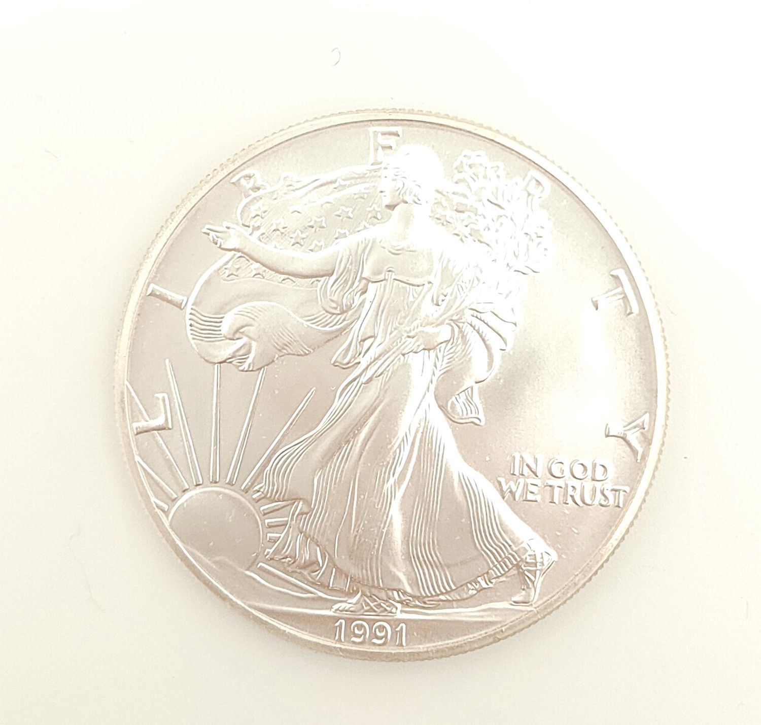 1991 American Silver Eagle.....