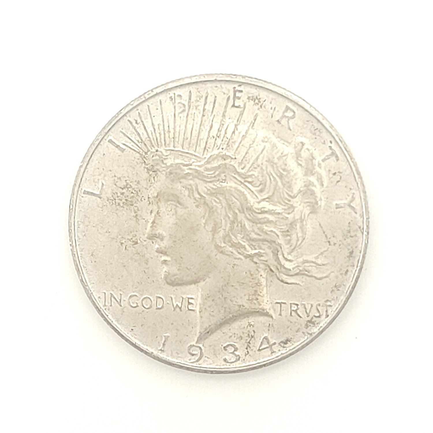 1934-D Peace Silver Dollar