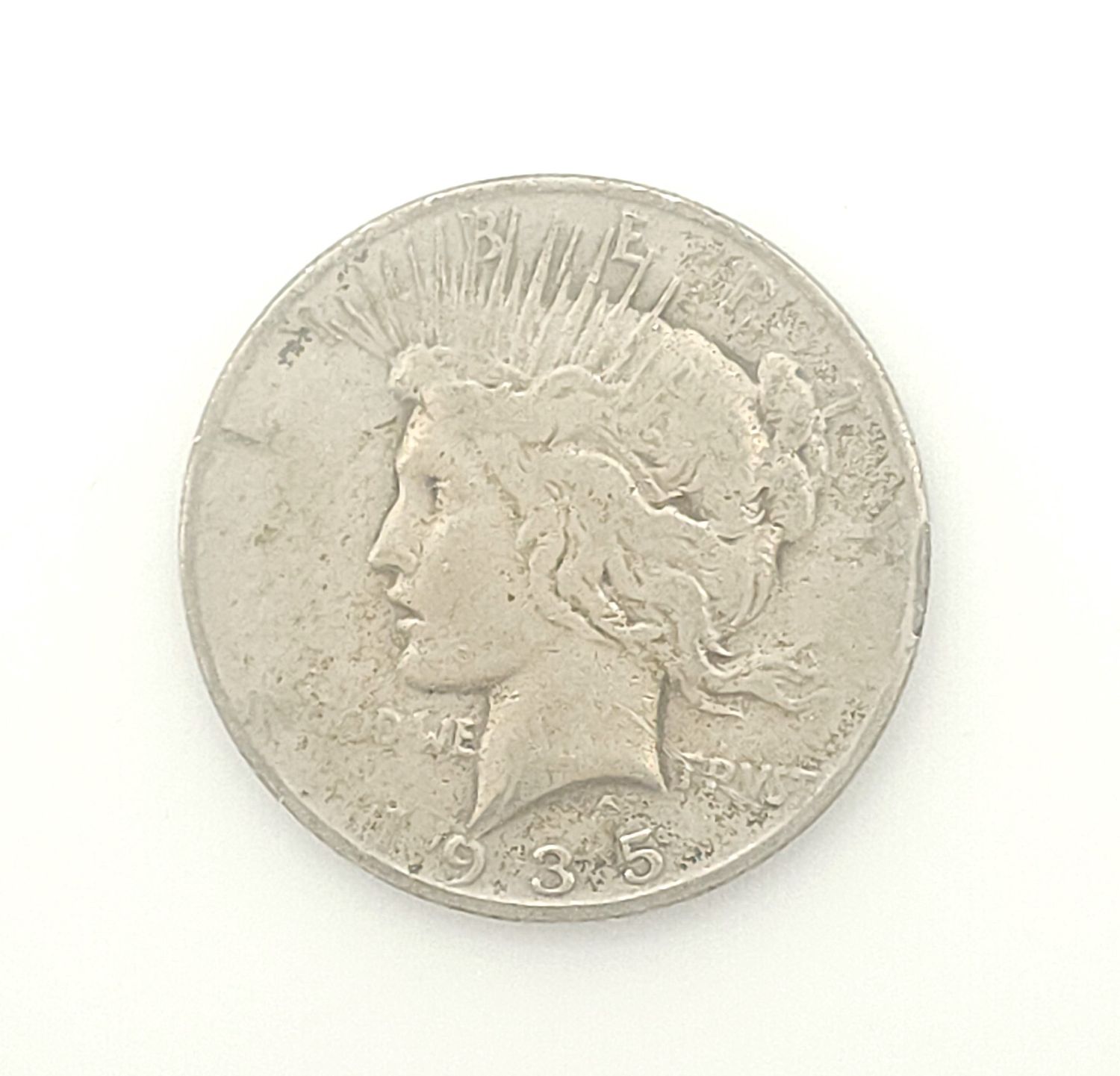 1935 Peace Silver Dollar...