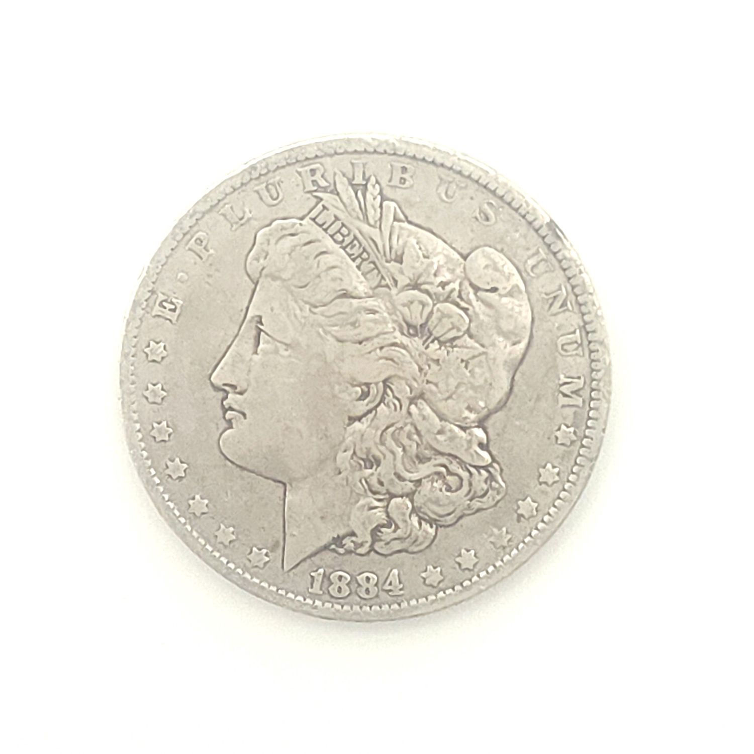 1884-O Morgan Silver Dollar...