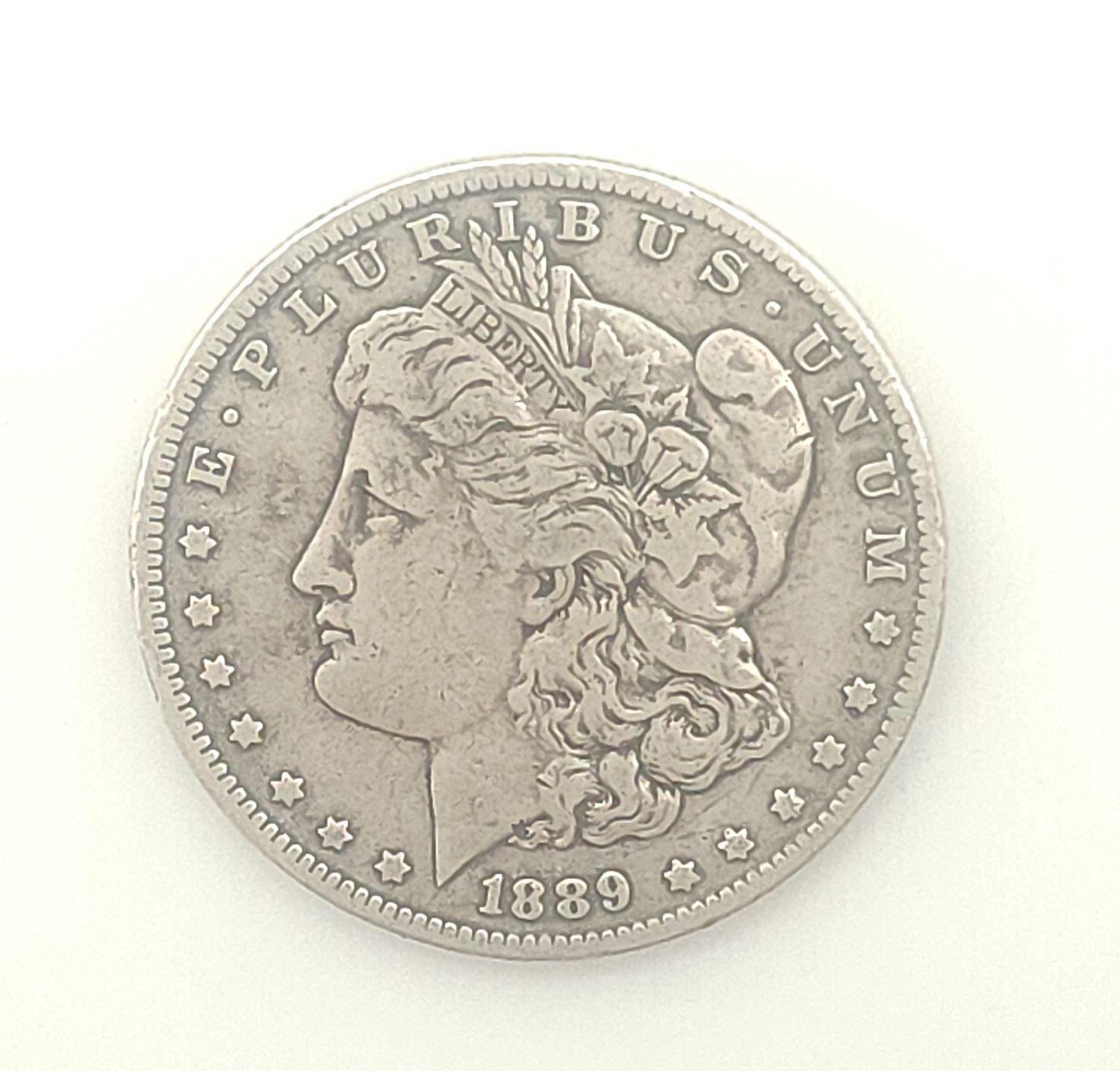 1889-O Morgan Silver Dollar...