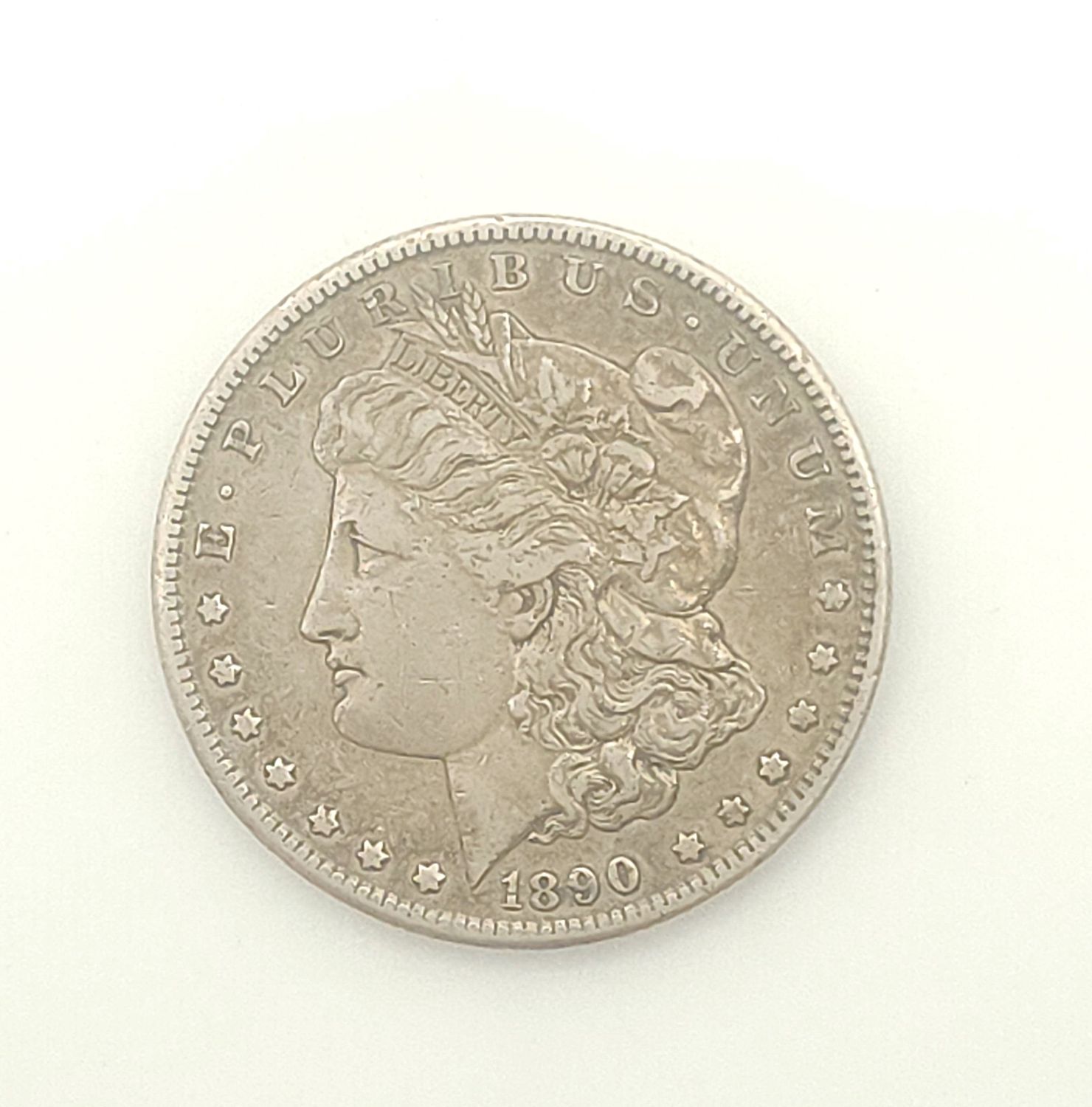 1890-S Morgan Silver Dollar