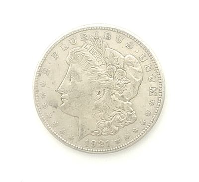 1921-S Morgan Silver Dollar...