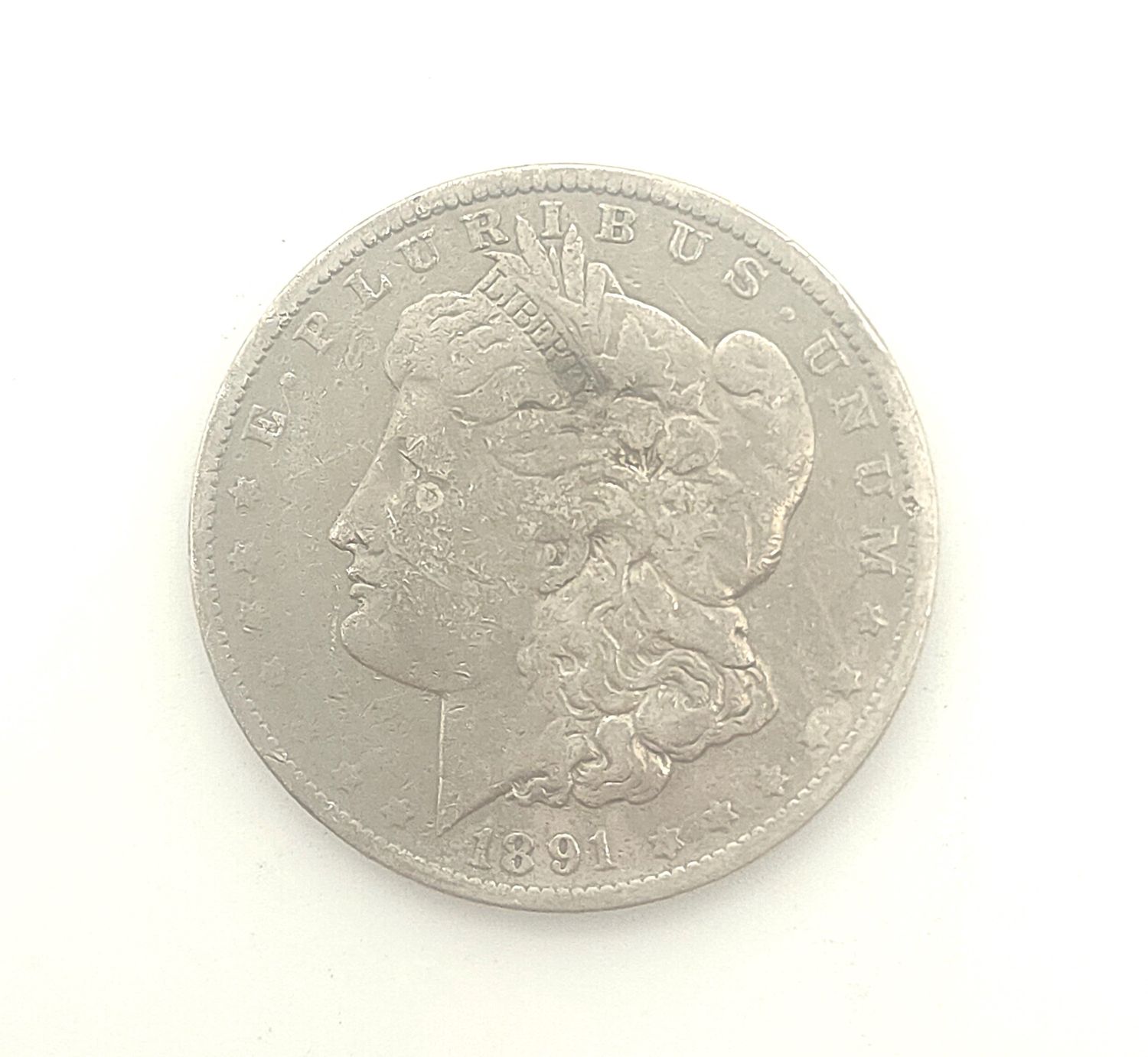 1891-O Morgan Silver Dollar.....