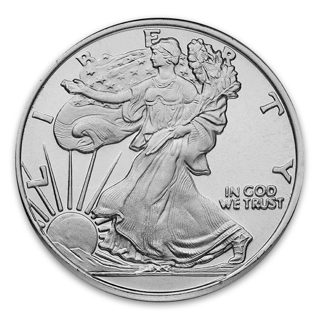 1oz Silver HM Walking Liberty Bullion