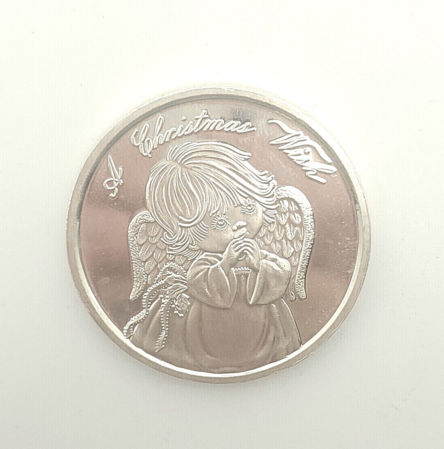 1999 A Christmas Wish Silver Round