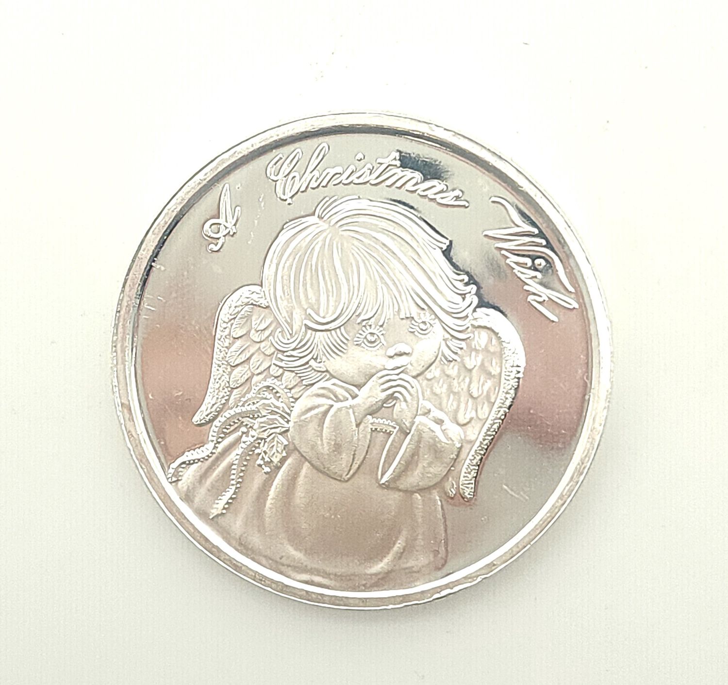 2000 A Christmas Wish Silver Round