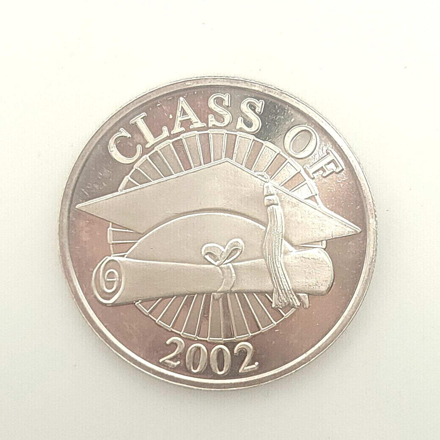 Class Of 2002 Silver Round