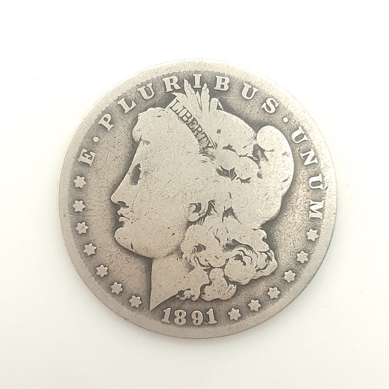1891-O Morgan Silver Dollar.......
