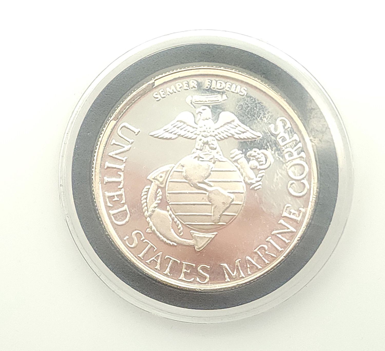 1oz United States Marine Corps Silver Round