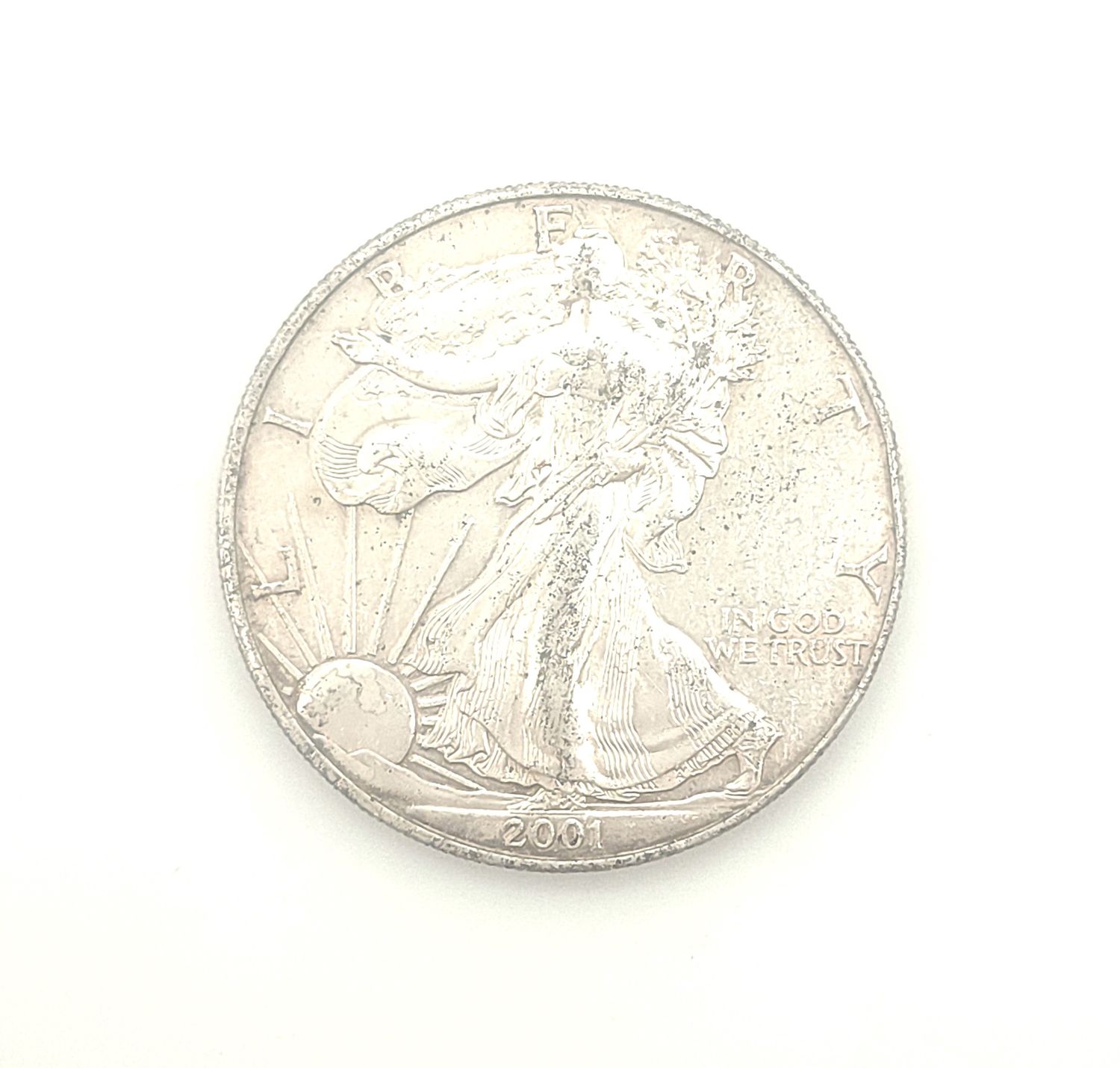 2001 American Silver Eagle...