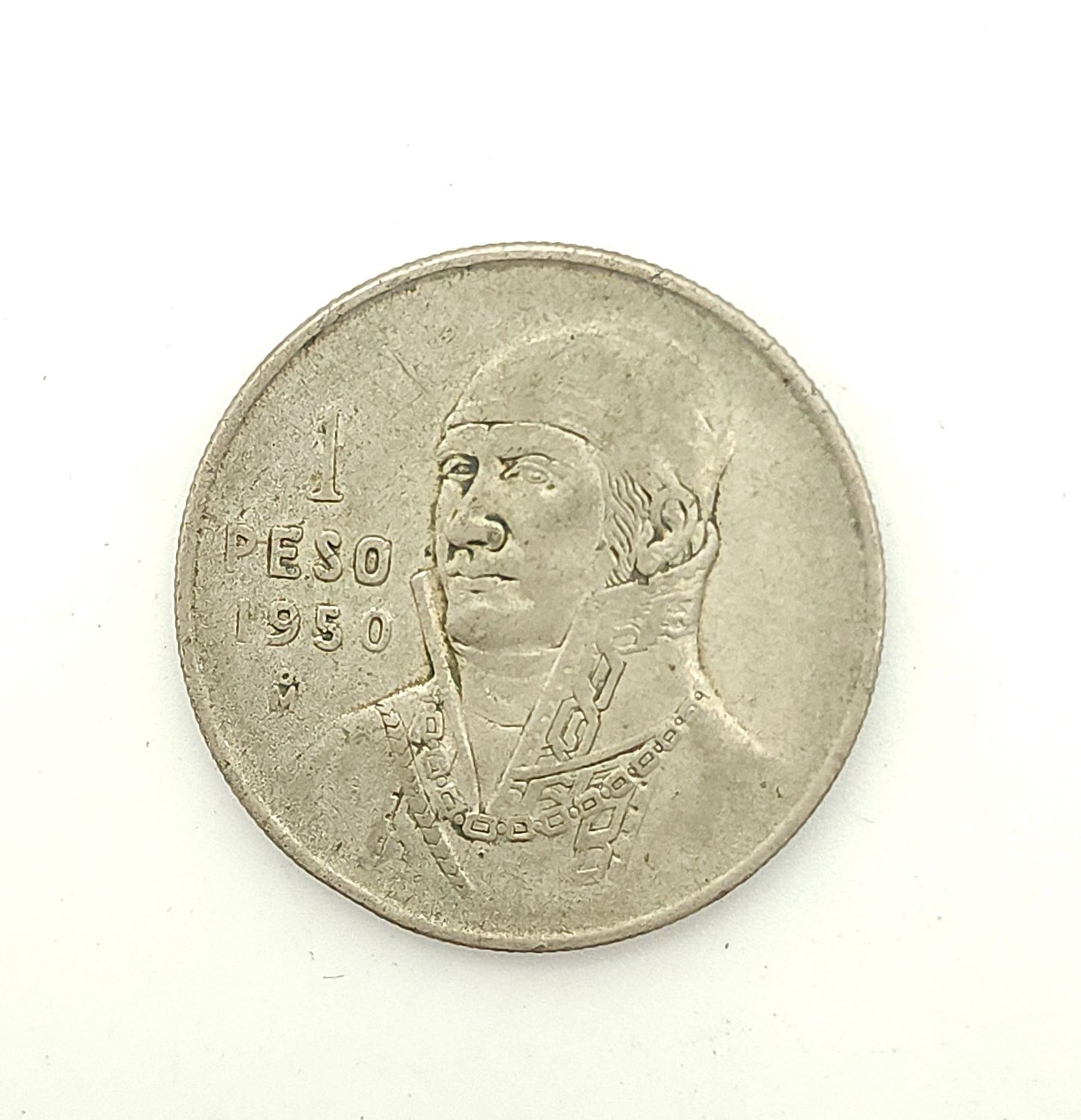 1950 Mexico 1 Peso