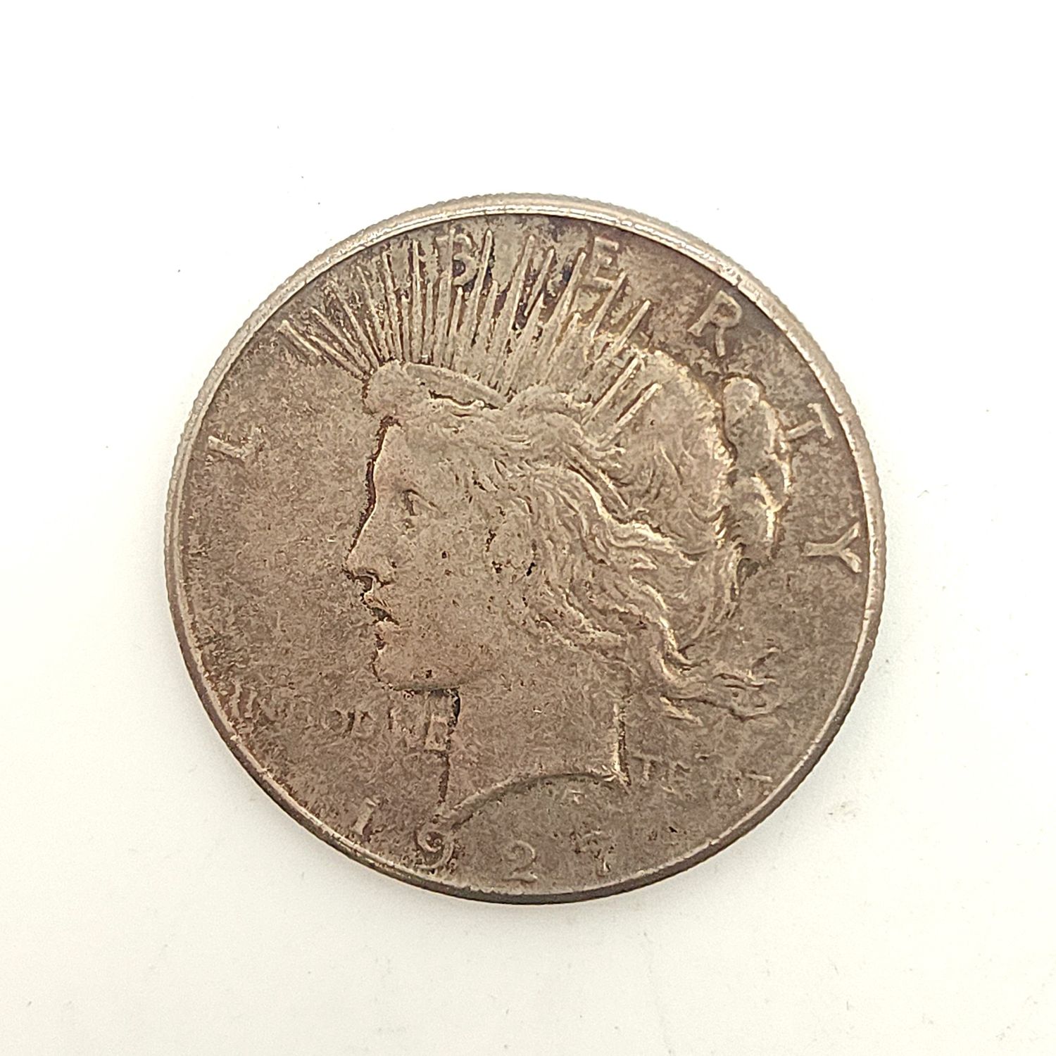 1927-S Peace Silver Dollar