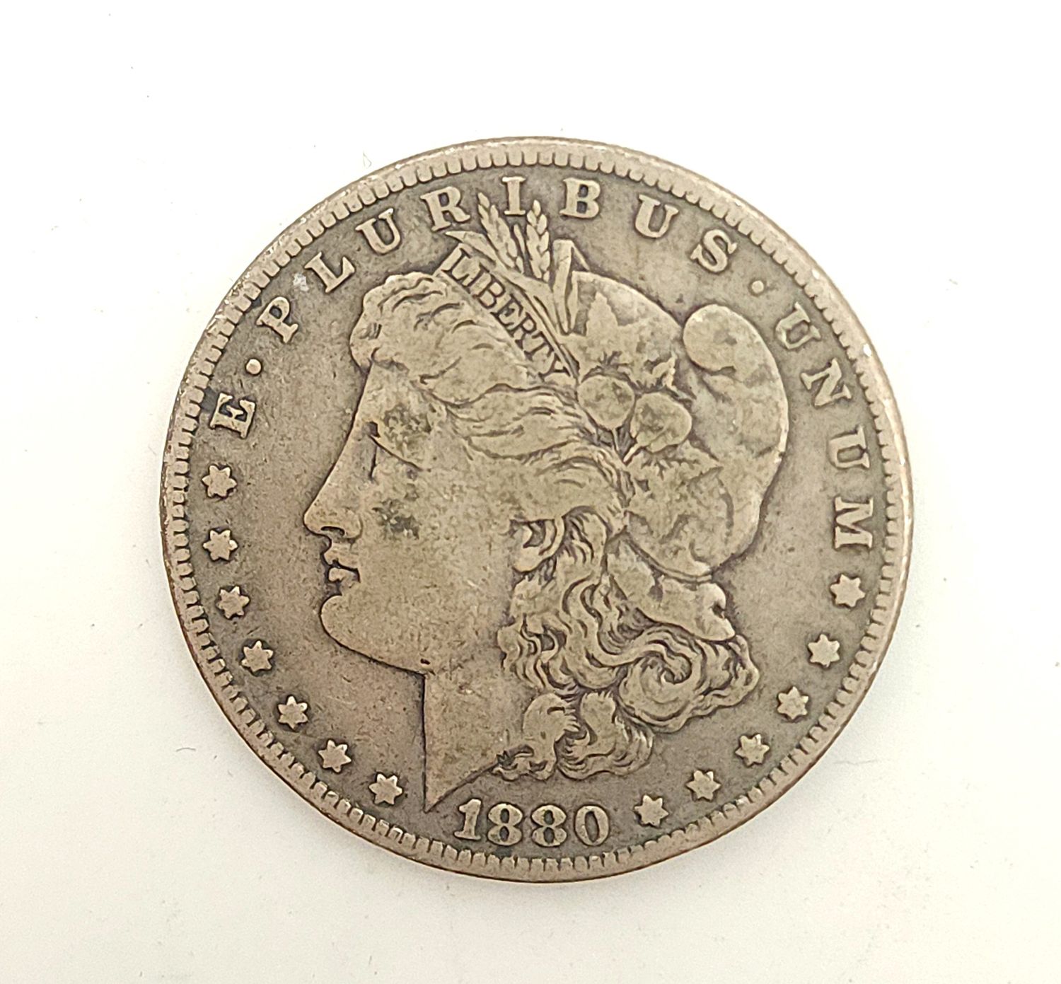 1880-0 Morgan Silver Dollar