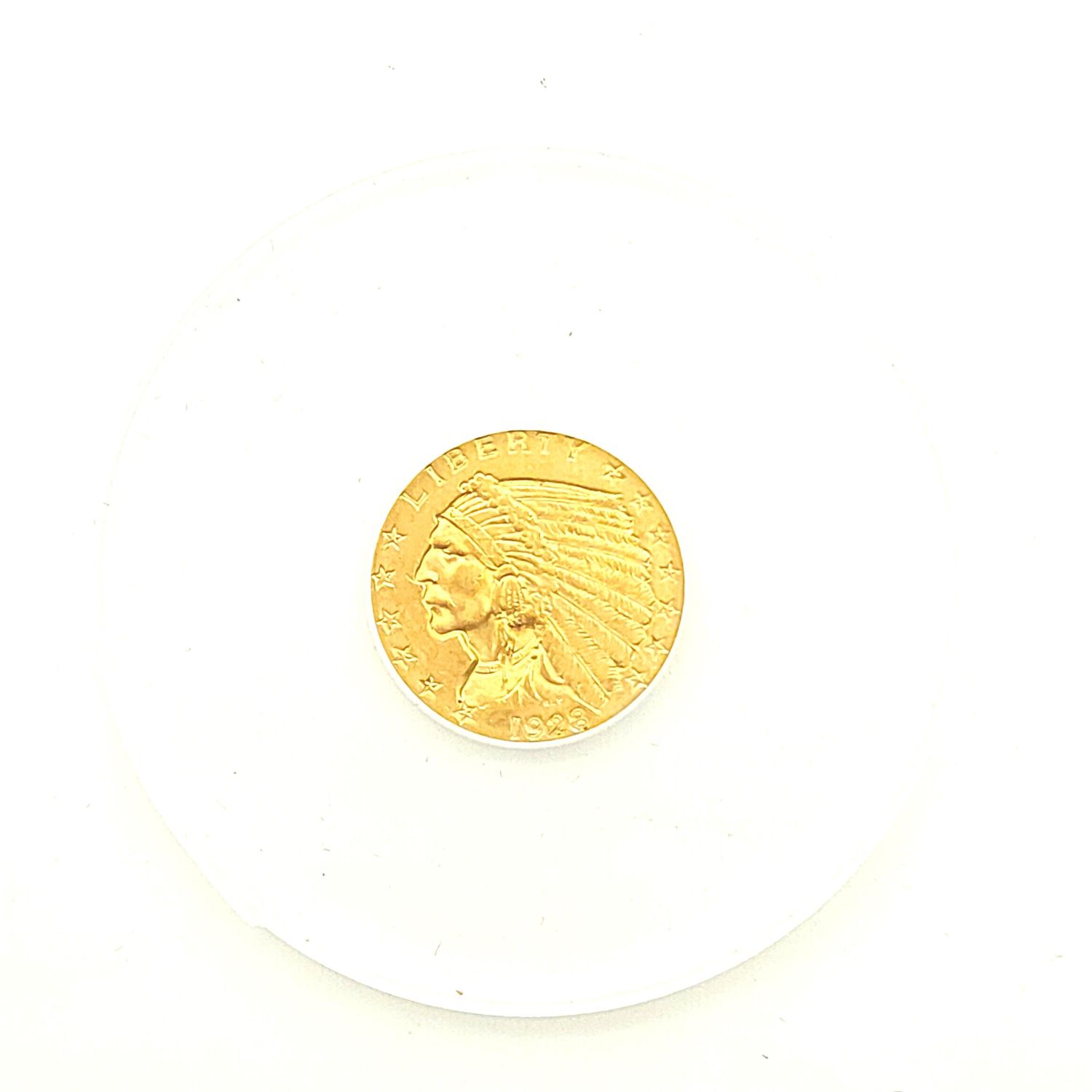 1928 Indian Head Quarter Eagle $2.50 Gold Coin