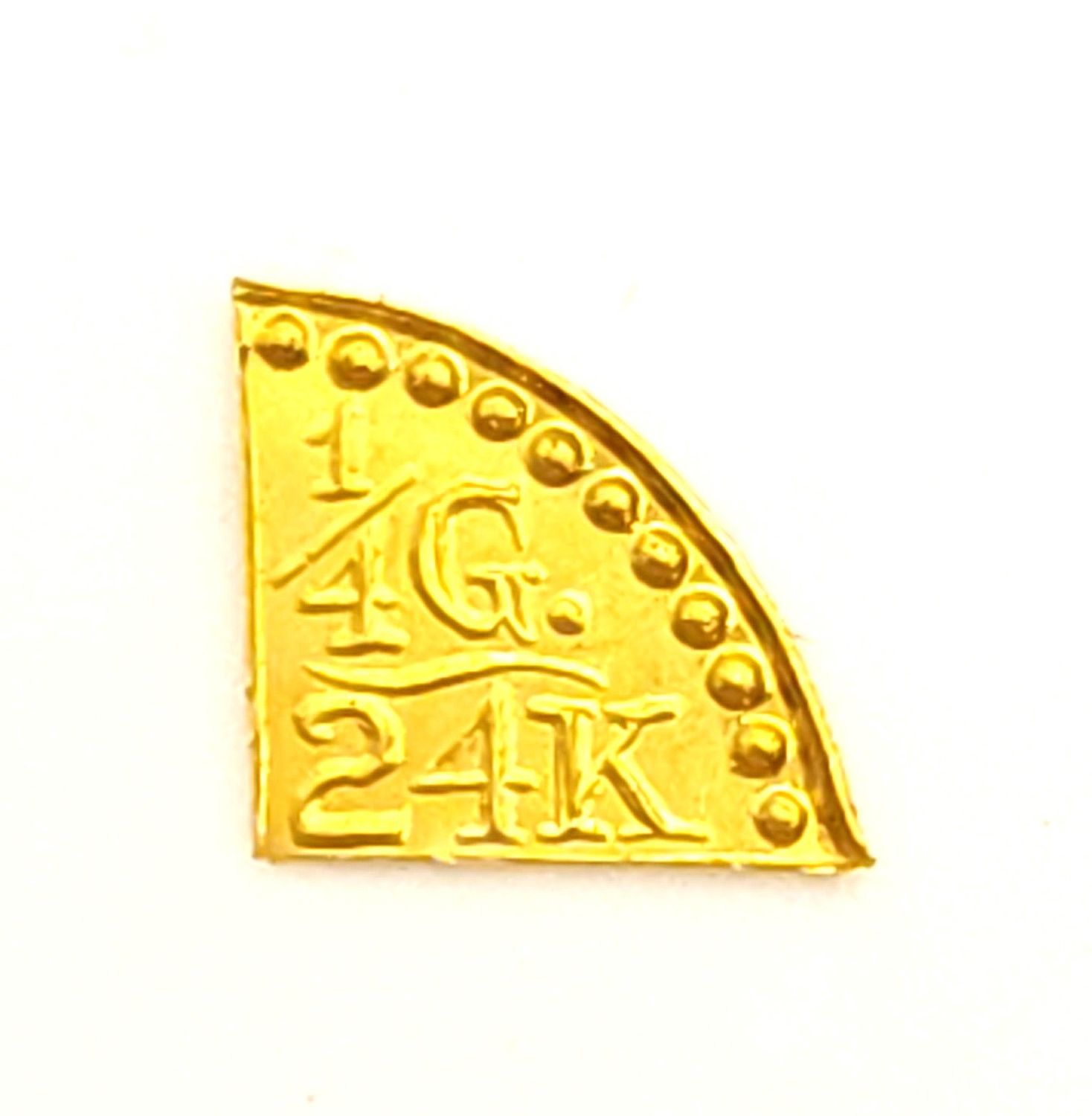1/4 Gram 24k Gold Fractional
