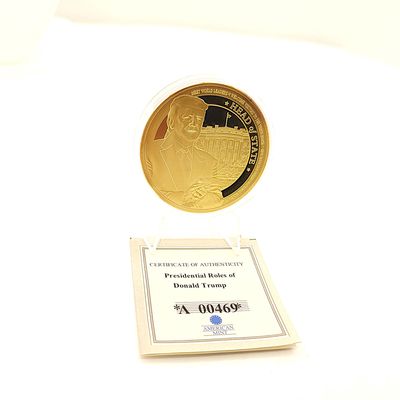 Trump Head Of State Copper Proof