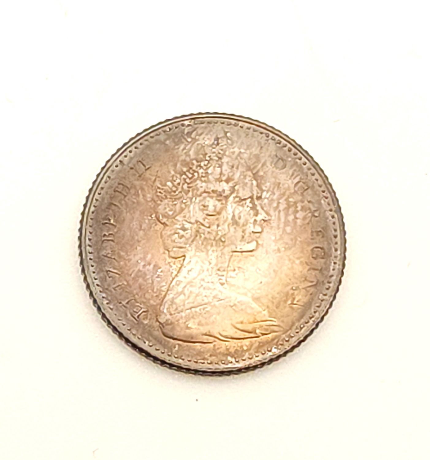 1967 Canada 10 Cents 100th Anniversary